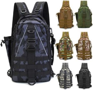 8. LUXHMOX Fishing Tackle Backpack