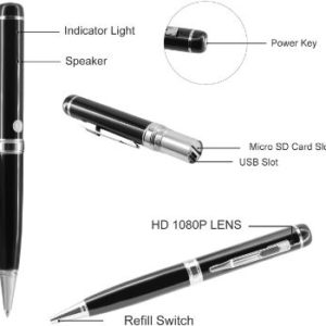 3. DZFtech Hidden Spy Pen Camera