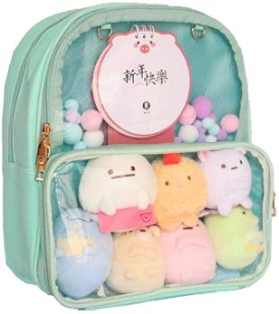 7. Patty Both Ita Bag Clear Backpack