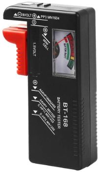 1. VTECHOLOGY Model BT-168 Battery Checker