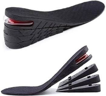 2. Klursy Height Increase Insoles, 4-Layer