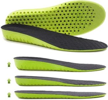 9. Ailaka Elastic Height Increasing Sports Shoe Insoles