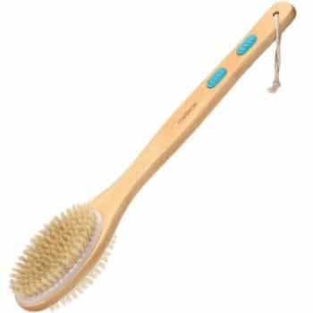 10. Metene Shower Brush with Soft and Stiff Bristles