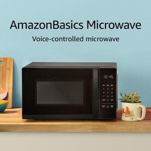 #1. mazonBasics Microwave