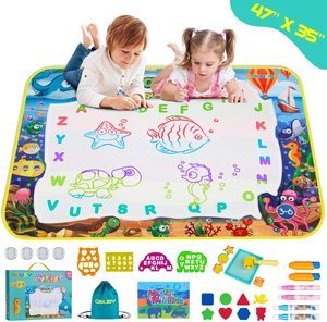 #3. Obaby Aqua Magic Doodle Mat Kids