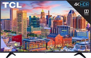 4. TCL 55S517 4K Ultra HD Roku Smart LED TV