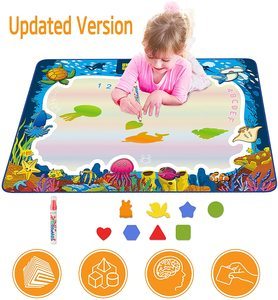 #6. Hierceson Aqua Drawing Mat for Kids