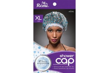 10. NaRaMax Shower Cap – Blue Dot Pattern