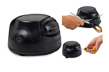 10. Unique Imports’ 3-in-1 Electric Professional Knife Sharpener Tool