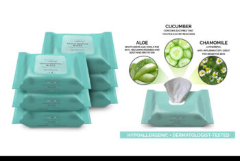 Aesthetica Makeup Removing Wipes – Facial Cleansing Towelettes