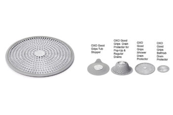 3. OXO Good Grips Easy Clean Shower Stall Drain Protector