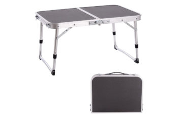 6. CampLand Aluminum Folding Table