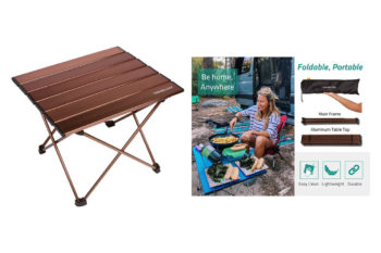 7. Trekology Portable Camping Side Tables