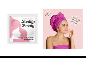 La Fresh Makeup Remover Cleansing Travel Wipes Natural