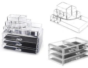 Home-it Clear acrylic makeup organizer cosmetic organizer