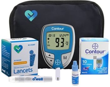 #1. Bayer Contour Diabetes Testing Kit
