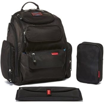 #1. Diaper Bag Backpack, Black