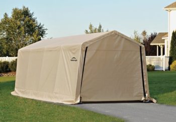 #2. Instant Garage AutoShelter, Sandstone