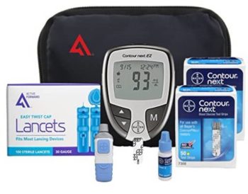 #2. Contour Diabetic Testing Kit, 100 Lancets 100 Strips