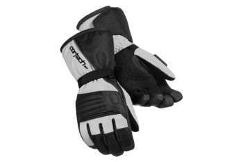 3. Cortech Journey 2.1 Men’s Snowboard Snowmobile Gloves – Silver/Black