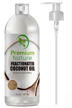 #4. Premium Nature Fractionated Pure Coconut Oil