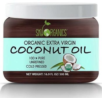 #5. Extra Virgin Pure Coconut Oil 16.9 Oz.