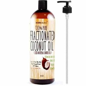 #6. Premium Grade A Fractionated Coconut Oil 16 Oz.