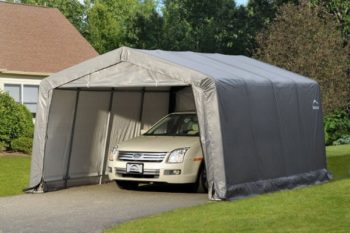#7. Compact Garage-In-A-Box Car Tent