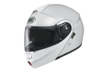 9. SHOEI Neotec White Size: XXL Motorcycle Full-face-helmet