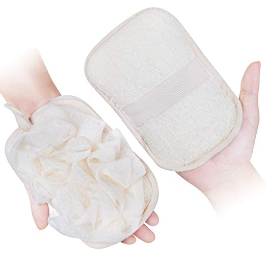 Bath Loofah Sponge Shower Clean Skin Gentle Sensitive Soft - Bath Sponges