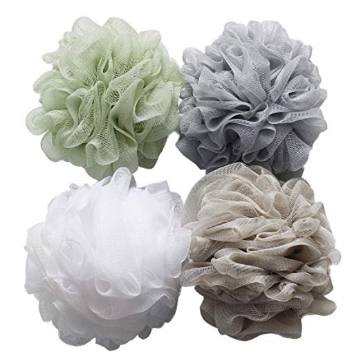 Bath Shower Sponge Loofahs (60g/pcs) Mesh Pouf Shower Ball - Bath Sponges