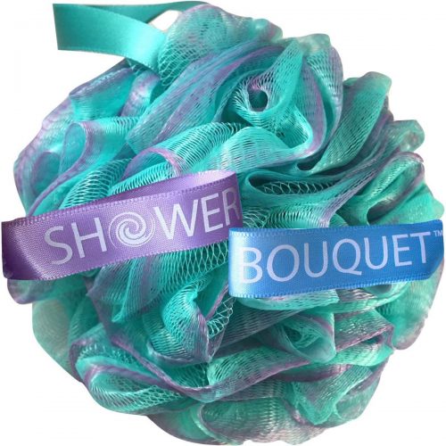  Loofah Bath Sponge Swirl Set XL 75g by Shower Bouquet - Bath Sponges