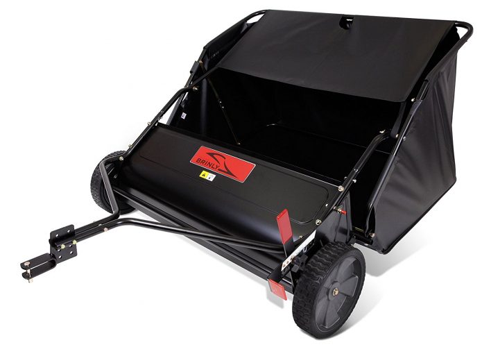 Brinly STS-427LXH 20 Cubic Feet Tow-Behind Lawn Sweeper, 42-Inch