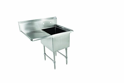 John Boos E Series Stainless Steel Sink - Drainboard Sink