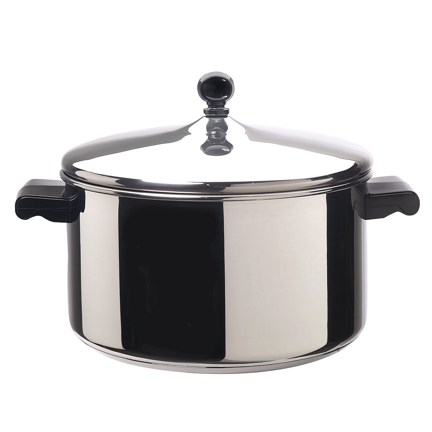 Farberware Classic Stainless Steel 6-Quart Covered Stockpot - Stainless Steel Pot