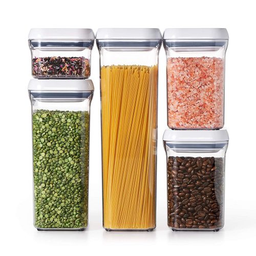 OXO Good Grips 5-Piece Airtight Food Storage POP Container Value Set