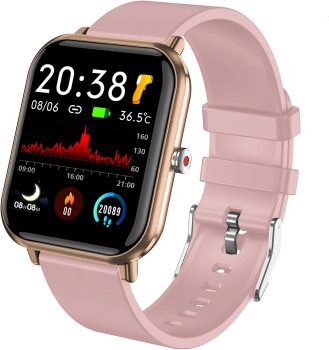10. Smart Watch for Women, Fitness Tracker with 24 Sports Modes