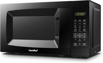 2. COMFEE' EM720CPL-PMB Countertop Microwave Oven with Sound