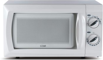 4. Commercial Chef CHM660 Counter Top Microwave, 0.6 Cubic Feet