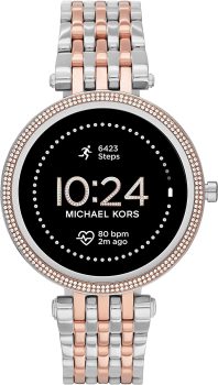5. Michael Kors Women's Gen 5E 43mm Stainless Steel Touchscreen Smartwatch with Fitness Tracker