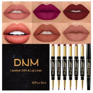 18. 6Pcs Lip Liner and Lipstick Set